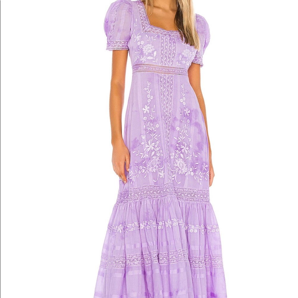 Ryan lavender dress love shack fancy size 0